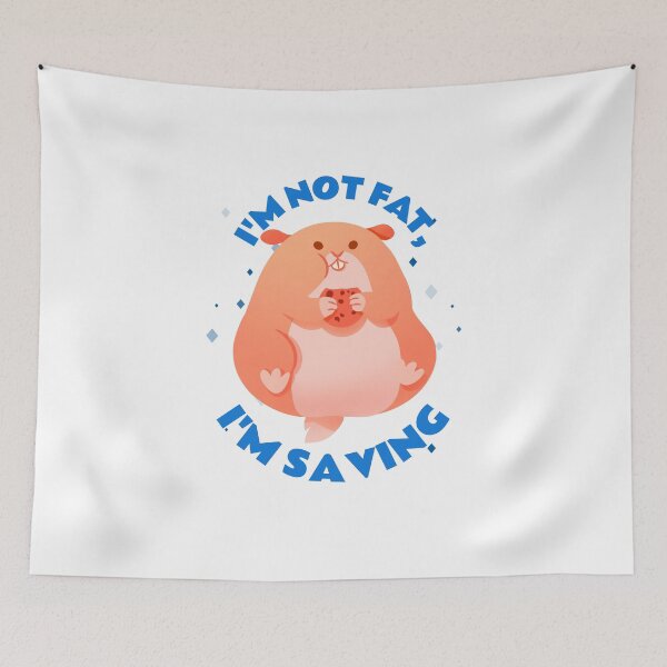 Item preview, I'm Not Fat designed and sold by Lime Milk.