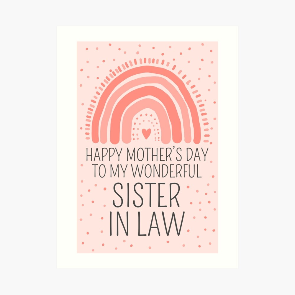 Sister In Happy Mothers Day Images Daughter In Law Mother's Day