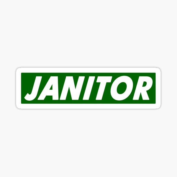 Item preview, JANITOR designed and sold by T-shirtgallery.