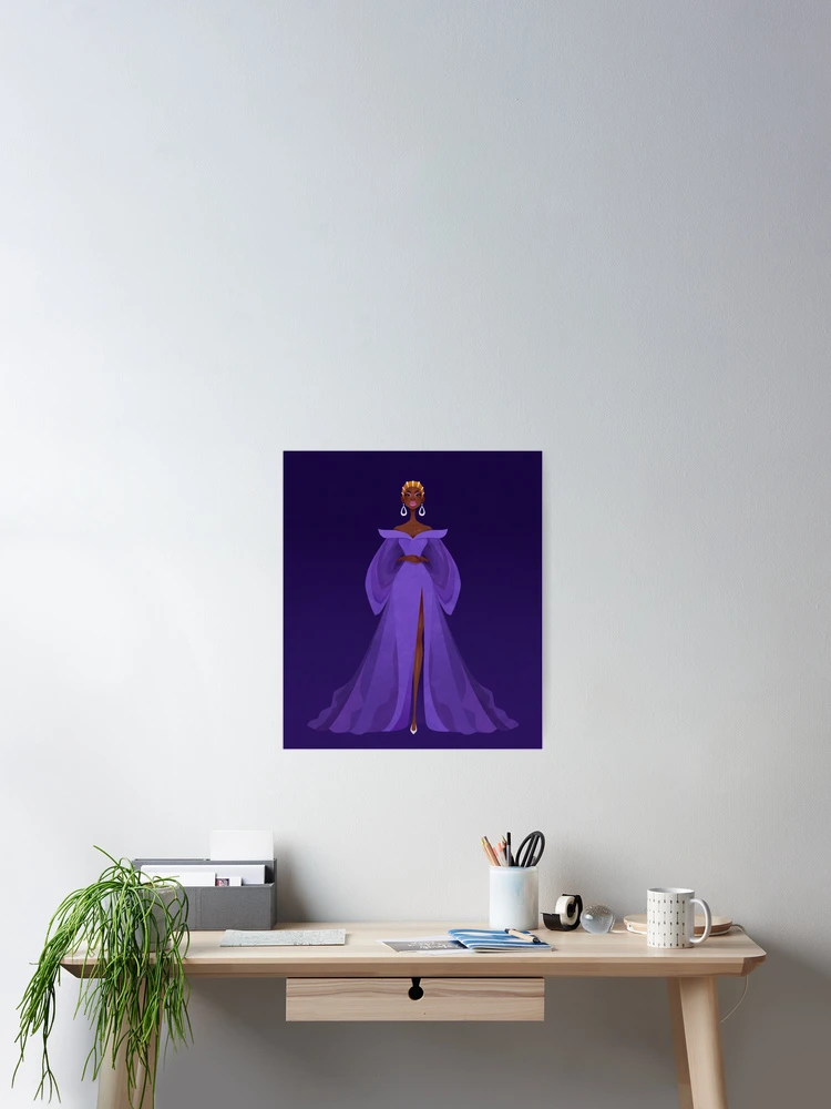 Thumbnail 2 of 3, Poster, Symone designed and sold by RikDrawsThings.
