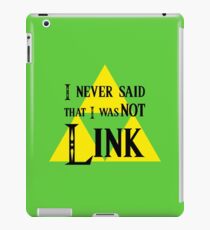 not link???? iPad Case/Skin