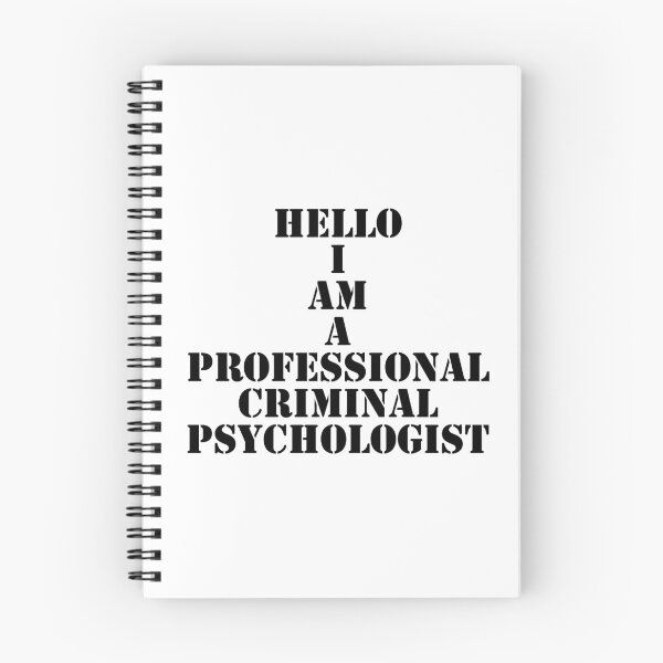 Item preview, Criminal psychologist designed and sold by zombiesmasher.