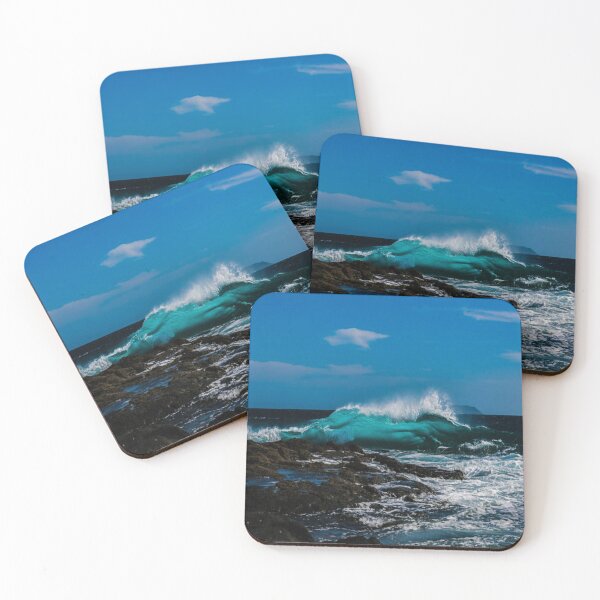 Item preview, Océano azul olas azules playa azul olas de verano designed and sold by Mayuri Juyal.