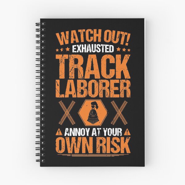Item preview, Track Laborer Track Layer Railroad Construction designed and sold by Krautshirts.