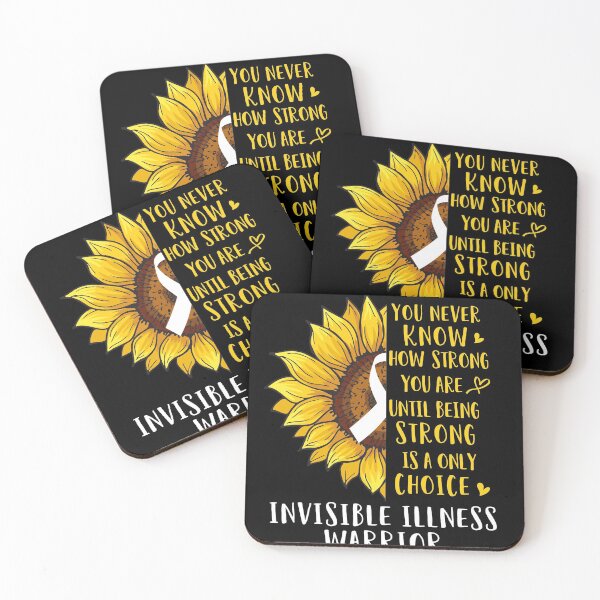 Item preview, Sunflower You Never Know How Strong You Are Invisible Illness Warrior designed and sold by rechardtee.