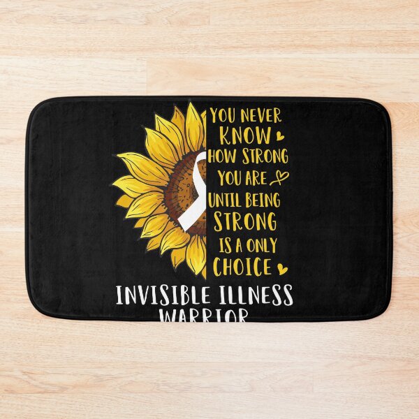 Item preview, Sunflower You Never Know How Strong You Are Invisible Illness Warrior designed and sold by rechardtee.