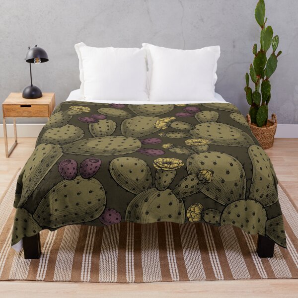 Item preview, Flowering opuntia  designed and sold by Katerina Mitkova Kirilova.