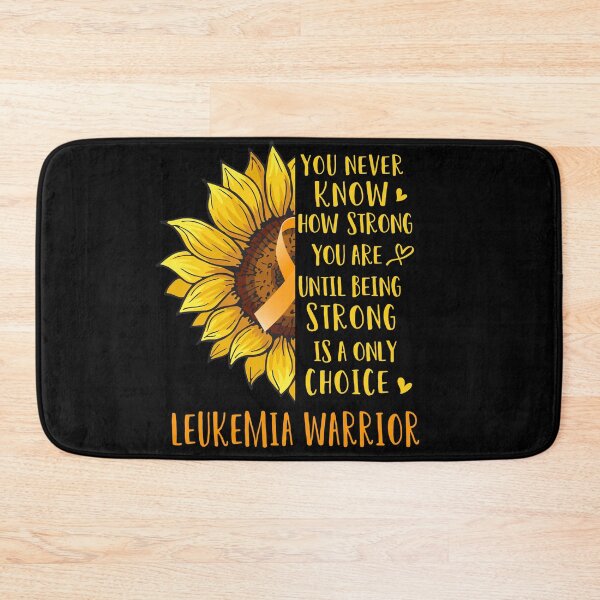 Item preview, Sunflower You Never Know How Strong You Are Leukemia Warrior designed and sold by rechardtee.