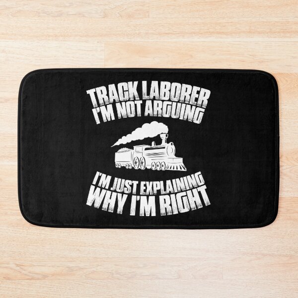 Item preview, Track Laborer Track Layer Railroad Construction designed and sold by Krautshirts.
