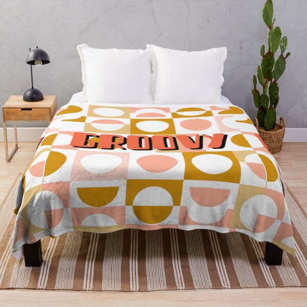 Aperçu de l'œuvre Design groovy d'inspiration rétro créée et vendue par kindtoearth.