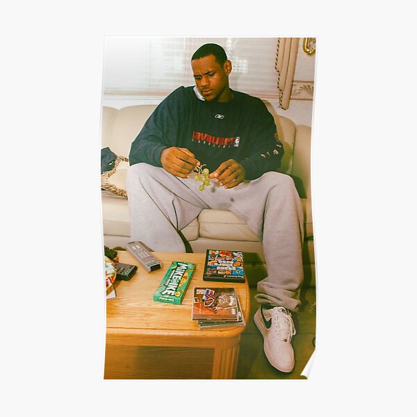 Lebron James Vintage Poster