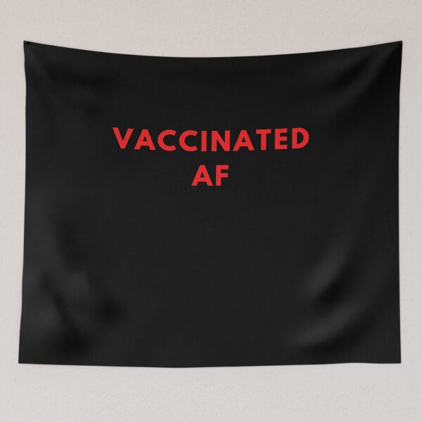 Item preview, Vaccinated AF, Vaccinated Check, I've Been Vaccinated designed and sold by ladylaughprints.