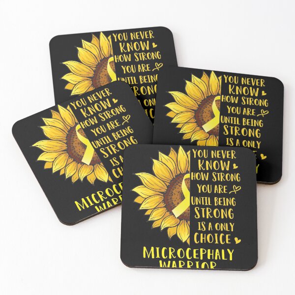 Item preview, Sunflower You Never Know How Strong You Are Microcephaly Warrior designed and sold by rechardtee.