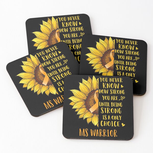Item preview, Sunflower You Never Know How Strong You Are MS Warrior designed and sold by rechardtee.
