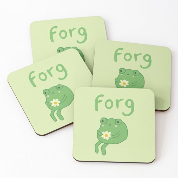 Item preview, Funny Frog Birthday Cake: Cute Cottagecore Aesthetic with Sad Anime Toad Sitting with Flower designed and sold by MinistryOfFrogs.