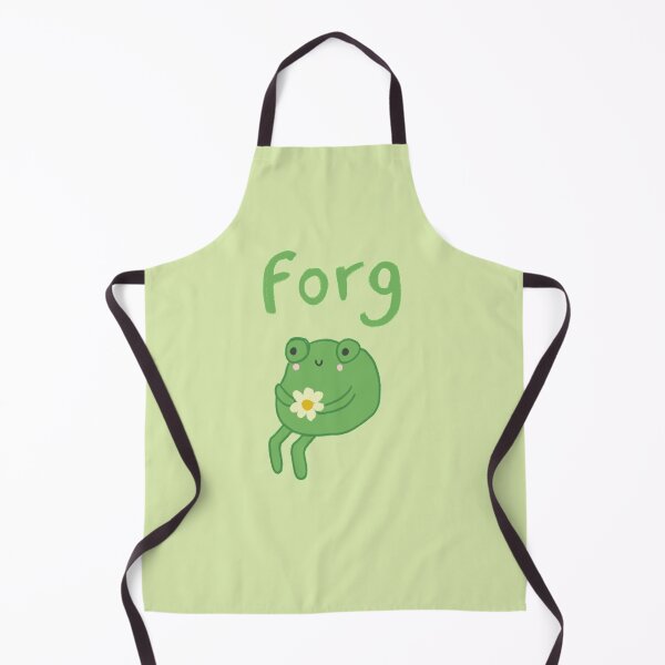 Item preview, Funny Frog Birthday Cake: Cute Cottagecore Aesthetic with Sad Anime Toad Sitting with Flower designed and sold by MinistryOfFrogs.