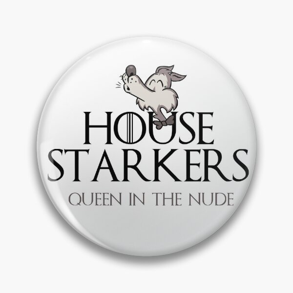 Item preview, House Starkers Queen in the Nude Naturist Naturism GOT Fan designed and sold by NaturistGifts.