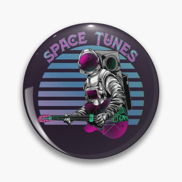 Item preview, Space tunes - retrowave astronaut designed and sold by SidTastic .
