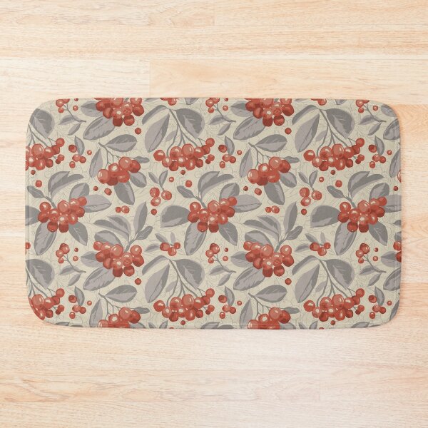 Item preview, Bunch of ripe red aronia berries designed and sold by lents.