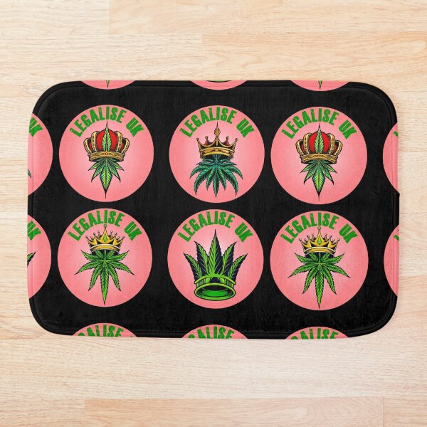 Artikelvorschau, Legalisieren Sie Cannabis UK - Round Sticker Pack Pink entworfen und verkauft von NoMatterLab.