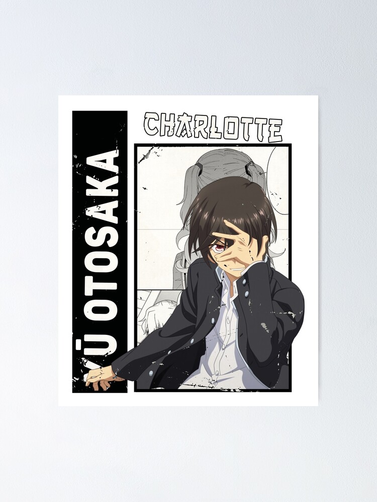Yuu Charlotte Anime Poster By Anime Dude Redbubble Yuu Charlotte Anime Poster By Anime Dude Redbubble