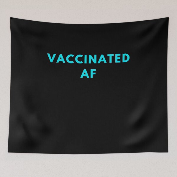 Item preview, Vaccinated AF, Vaccinated Check, I've Been Vaccinated designed and sold by ladylaughprints.