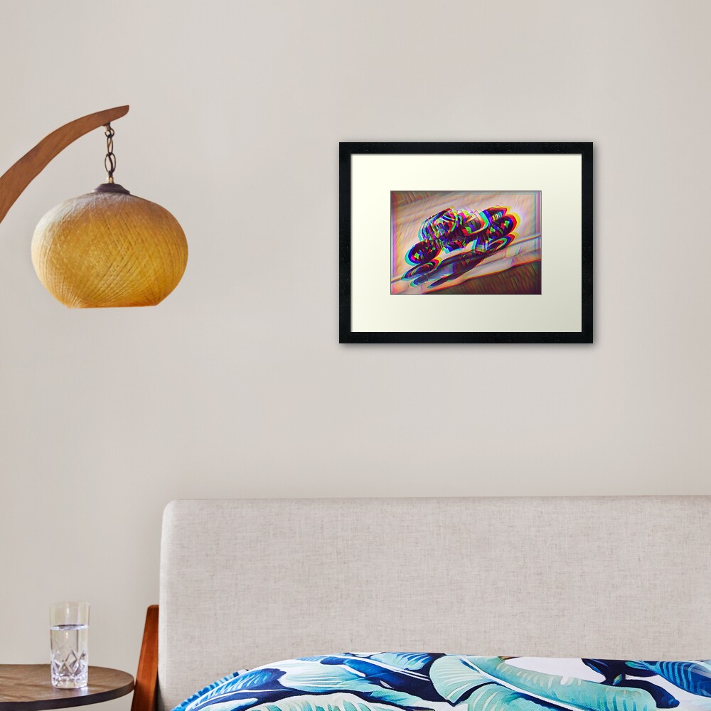 Item preview, Framed Art Print designed and sold by Otto8nero2021.