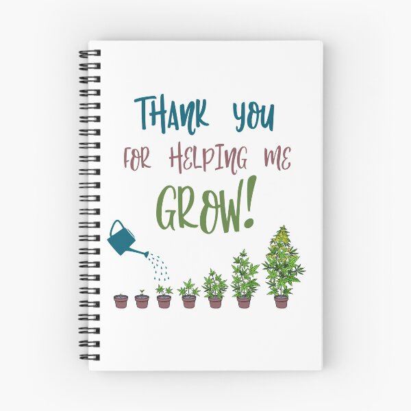 Item preview, Thank you for Helping me Grow Cannabis funny Trees  designed and sold by Dolphin Graphic.
