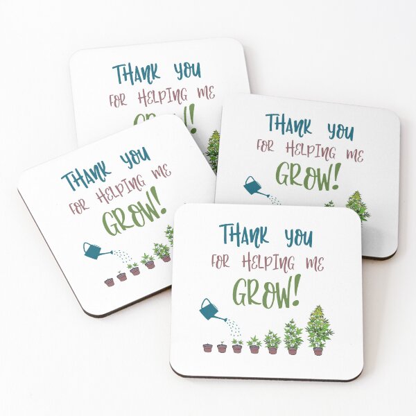 Item preview, Thank you for Helping me Grow Cannabis funny Trees  designed and sold by Dolphin Graphic.