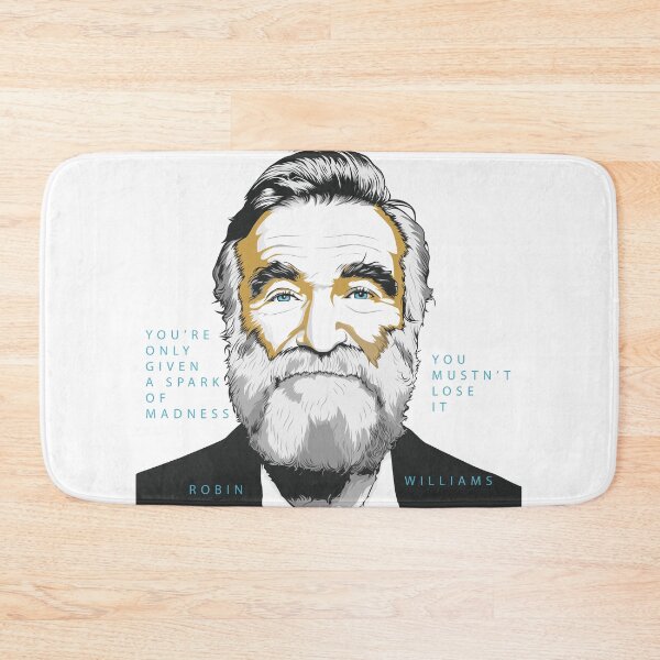 Item preview, Robin Williams Quote Drawn Legend designed and sold by LostLegends.