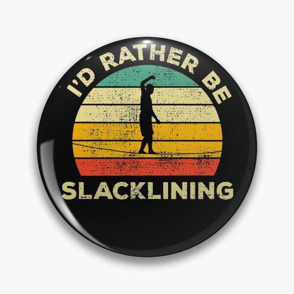 Item preview,  I’d Rather Be Slacklining Vintage Gift For Slackliners And Slackers designed and sold by JokeGysen.