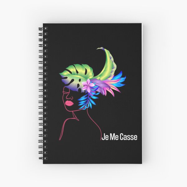 Eurovision 2021- Eurovision song contest - ESC fans - Je Me Casse (WB) Spiral Notebook