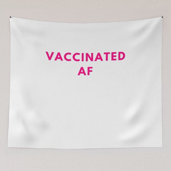 Item preview, Vaccinated AF, Vaccinated Check, I've Been Vaccinated designed and sold by ladylaughprints.