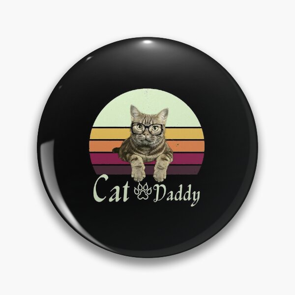 Item preview, CAT DADDY-CAT DAD RETRO  designed and sold by Sibell8869.
