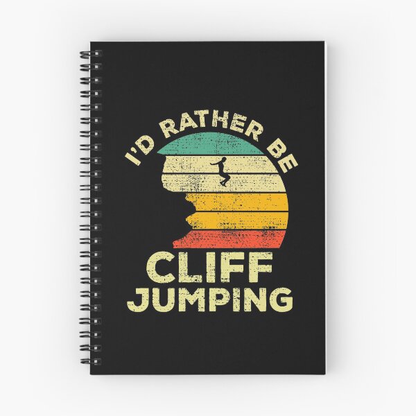 Item preview, I’d Rather Be Cliff Jumping Vintage Gift For Cliff Jumpers designed and sold by JokeGysen.