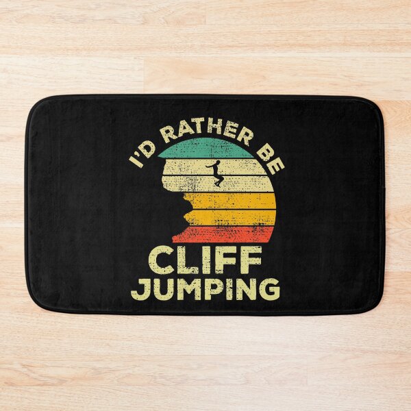 Item preview, I’d Rather Be Cliff Jumping Vintage Gift For Cliff Jumpers designed and sold by JokeGysen.