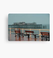 Waiting for the People to arrive tomorrow Canvas Print