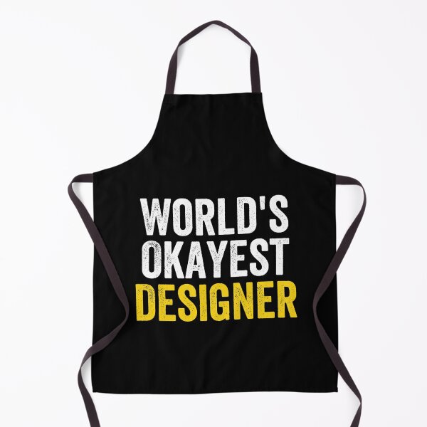 Item preview, World's Okayest Designer Funny Designing designed and sold by happinestSHOP.