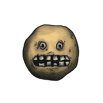 Artwork thumbnail, Ugly grimacing face emoji by LeDarkstone