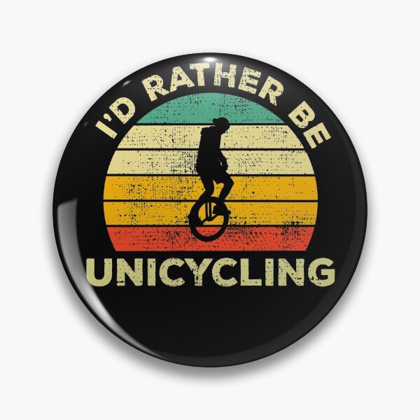 Item preview, I’d Rather Be Unicycling Vintage Gift For Unicyclers designed and sold by JokeGysen.