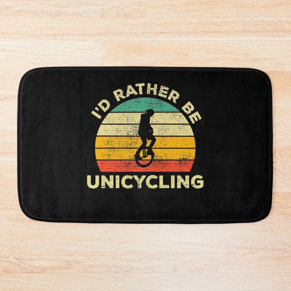 Item preview, I’d Rather Be Unicycling Vintage Gift For Unicyclers designed and sold by JokeGysen.