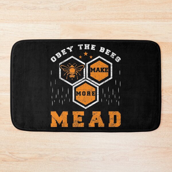 Item preview, Obey the Bees Make More Mead Honey Bee Queen Alcohol Drink Drunkard Beverage Insect Pollination Stingless Pol designed and sold by shirti.