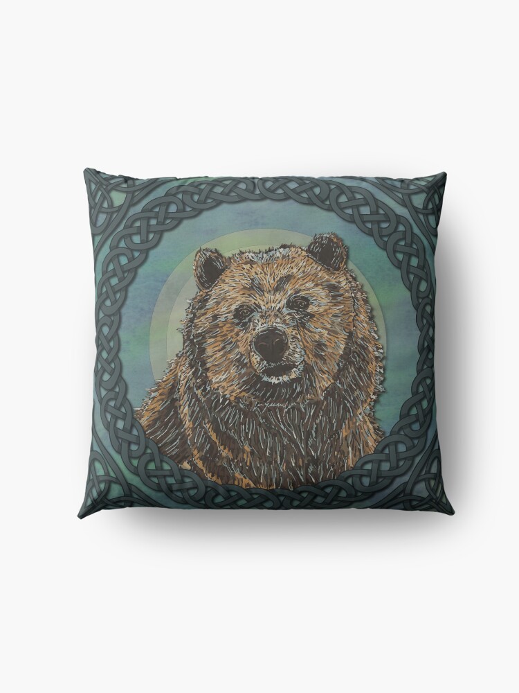Alternate view of Brown Bear Floor Pillow