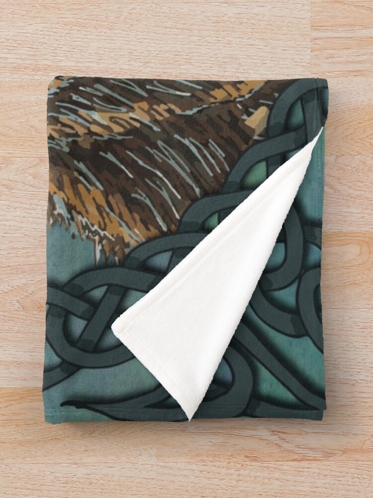 Alternate view of Brown Bear Throw Blanket
