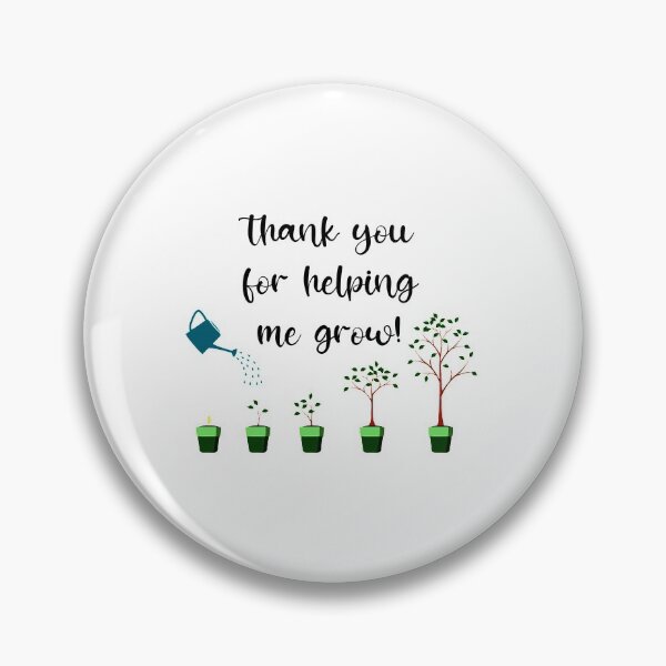 Item preview, Thank you for Helping me Grow Mom Dad Teachers holiday designed and sold by Dolphin Graphic.