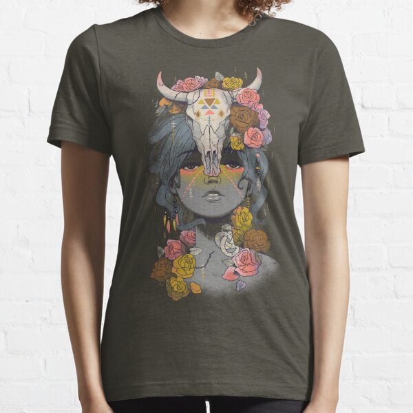 cow skull t shirt