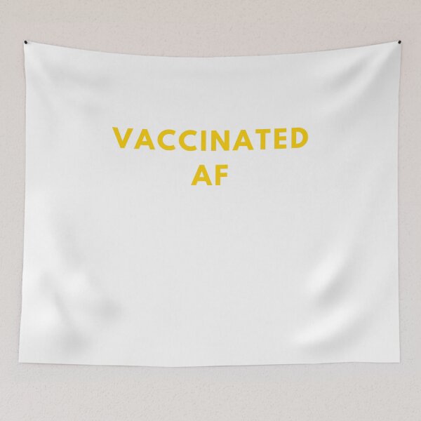 Item preview, Vaccinated AF, Vaccinated Check, I've Been Vaccinated designed and sold by ladylaughprints.