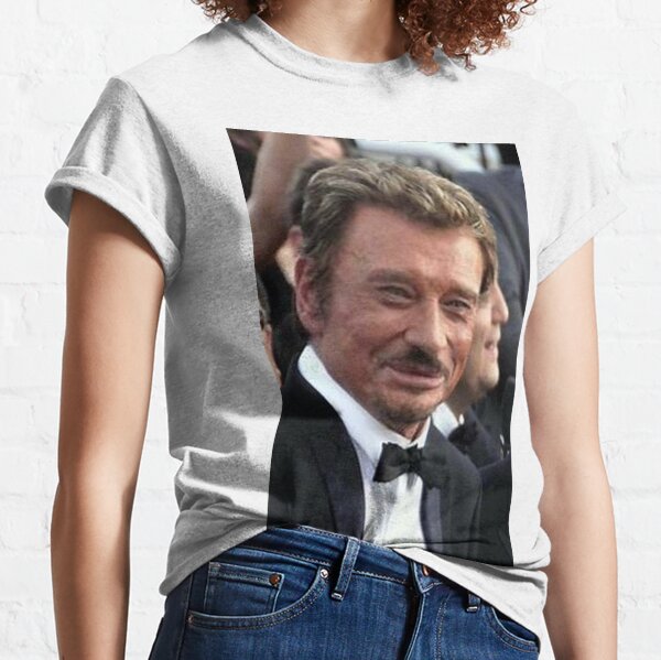 Johnny hallyday T-shirt classique