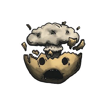 Artwork thumbnail, Ugly Exploding Head Emoji by LeDarkstone