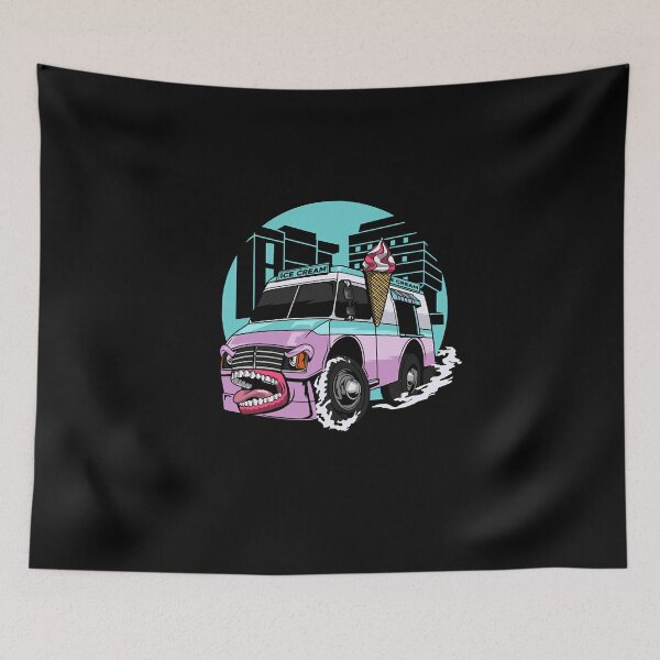 Item preview, ICE CREAM CAR MONSTER  designed and sold by Sibell8869.